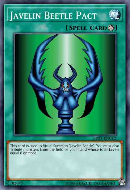 Javelin Beetle Pact - PP01-EN012 - Secret Rare - Unlimited