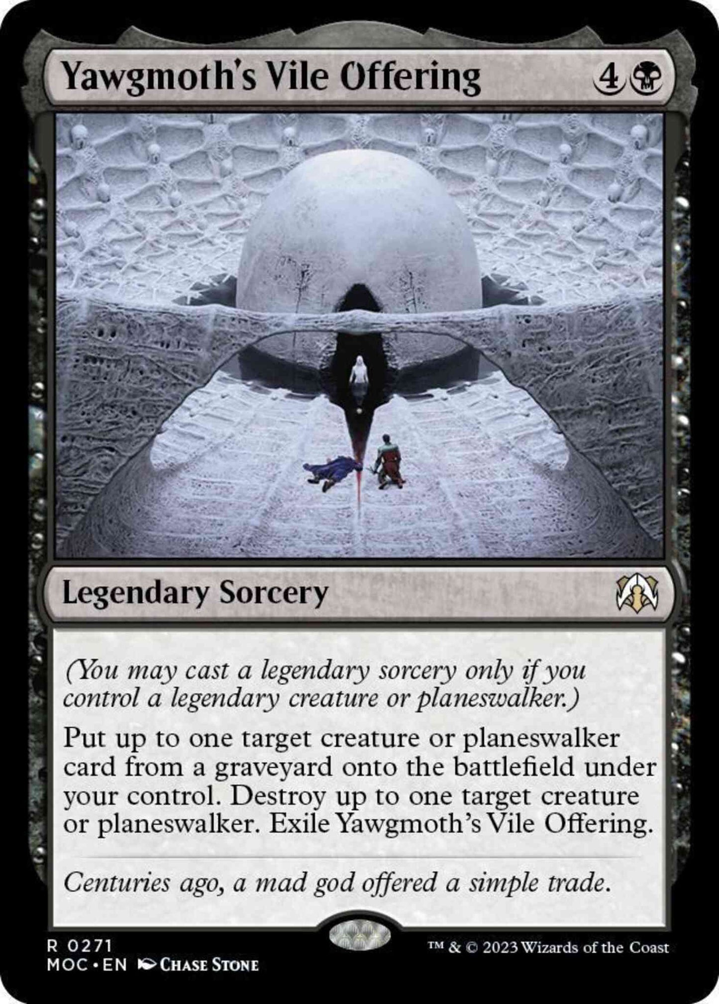 Yawgmoth's Vile Offering [271] [March of the Machine: Commander] [Non-Foil]