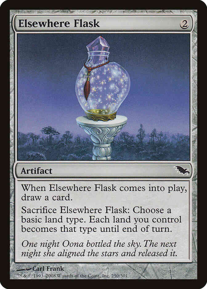 Elsewhere Flask [250] [Shadowmoor] [Non-Foil]