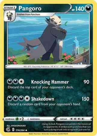 Pangoro - 174/264 - Uncommon [SWSH8-174] [Non-Holo]