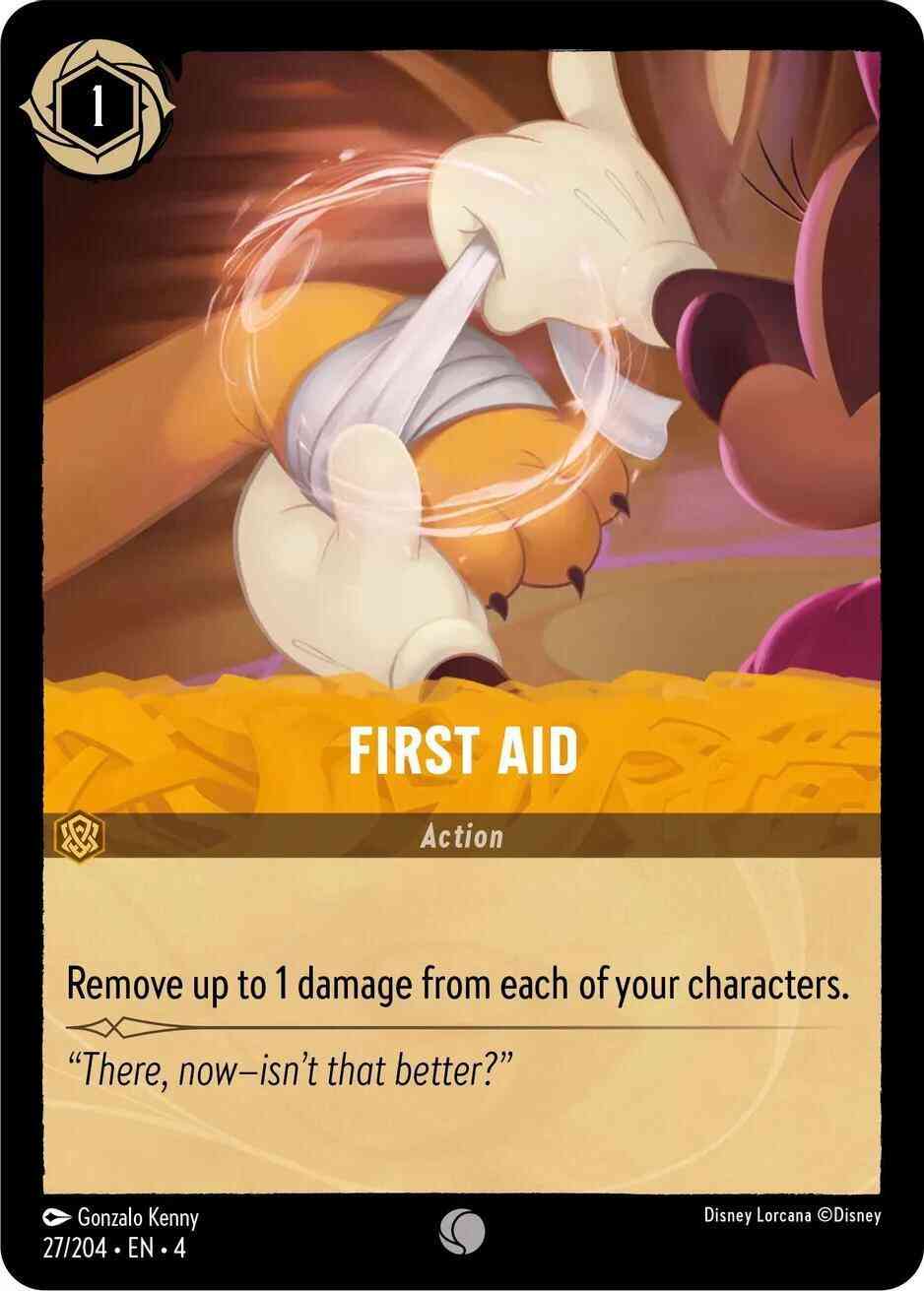 First Aid - 27/204 [Ursula's Return] [Non-Foil]