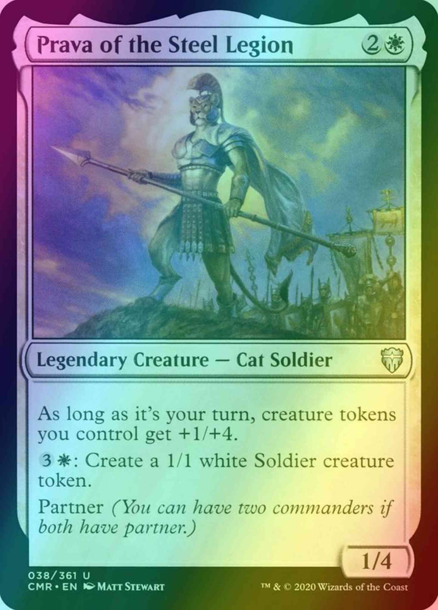 Prava of the Steel Legion [38] [Commander Legends] [Foil]