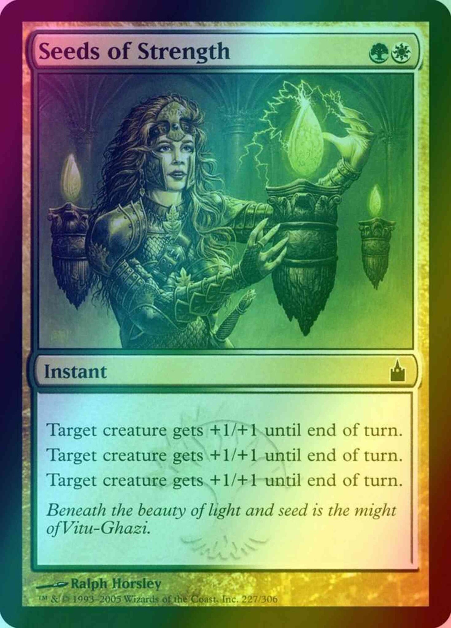 Seeds of Strength [227] [Ravnica City Of Guilds] [Foil]