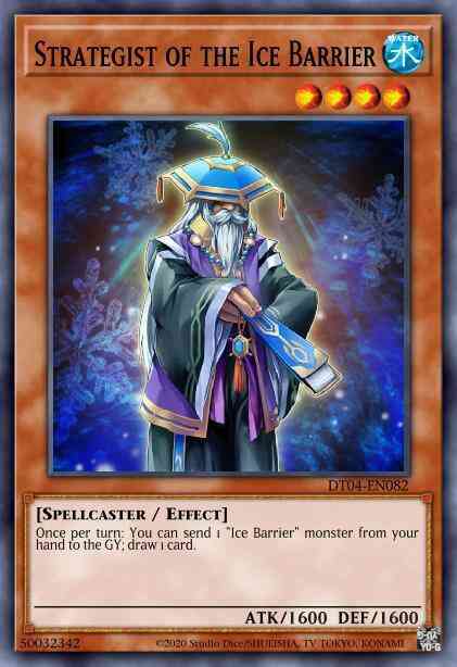 Strategist of the Ice Barrier - SDFC-EN012 - Common - 1st Edition