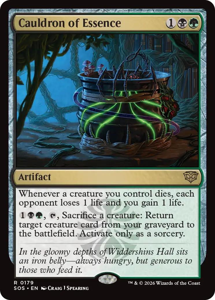 Cauldron of Essence [179] [Secrets of Strixhaven] [Non-Foil]