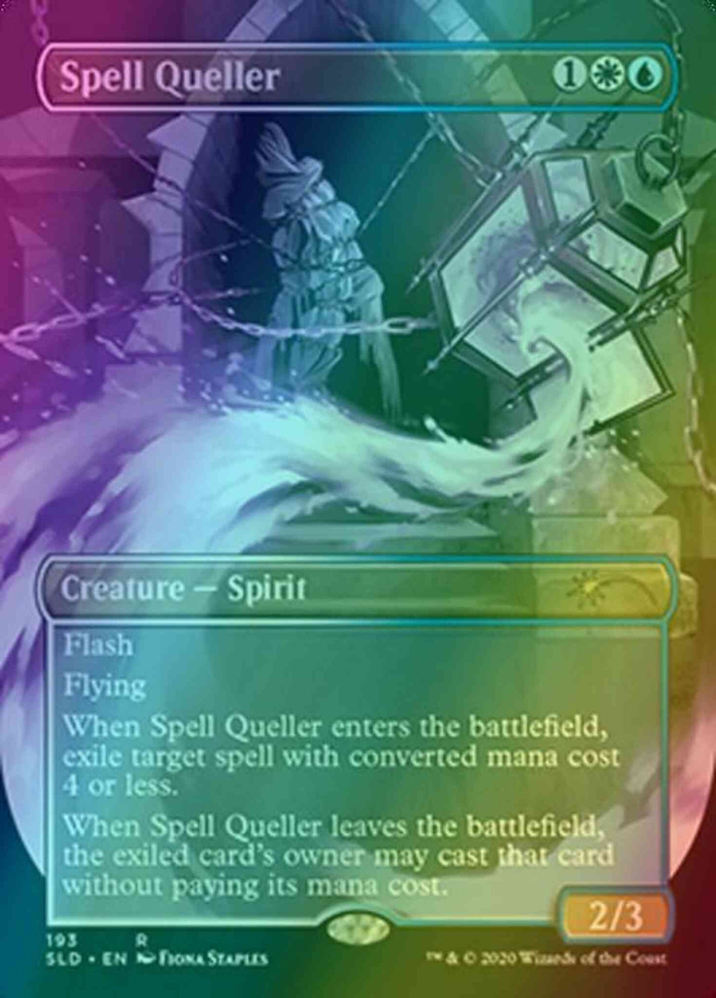 Spell Queller [0193] [Borderless] [Fiona Staples] [Secret Lair Drop] [Foil]