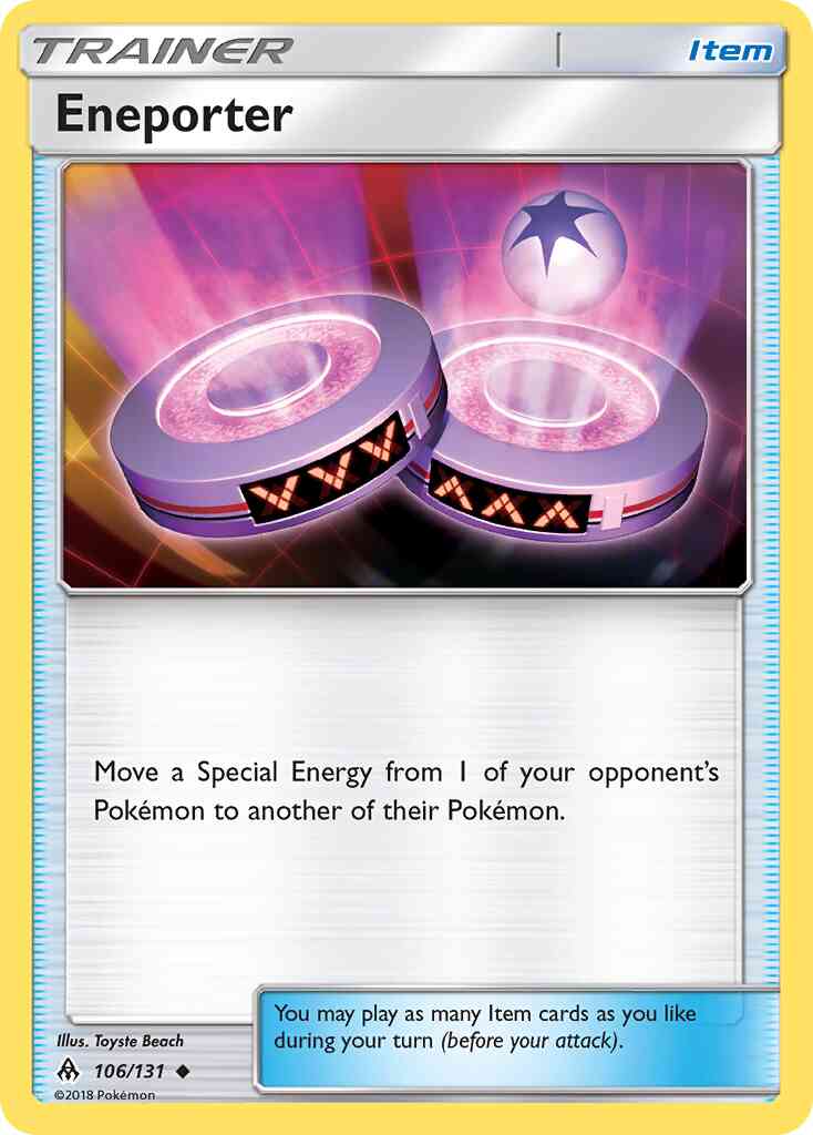 Eneporter - 106/131 - Uncommon [sm6-106] [Reverse Holo]