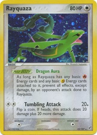 Rayquaza - 22/107 - Theme Deck Exclusive [ex8msp-22] [Holo]