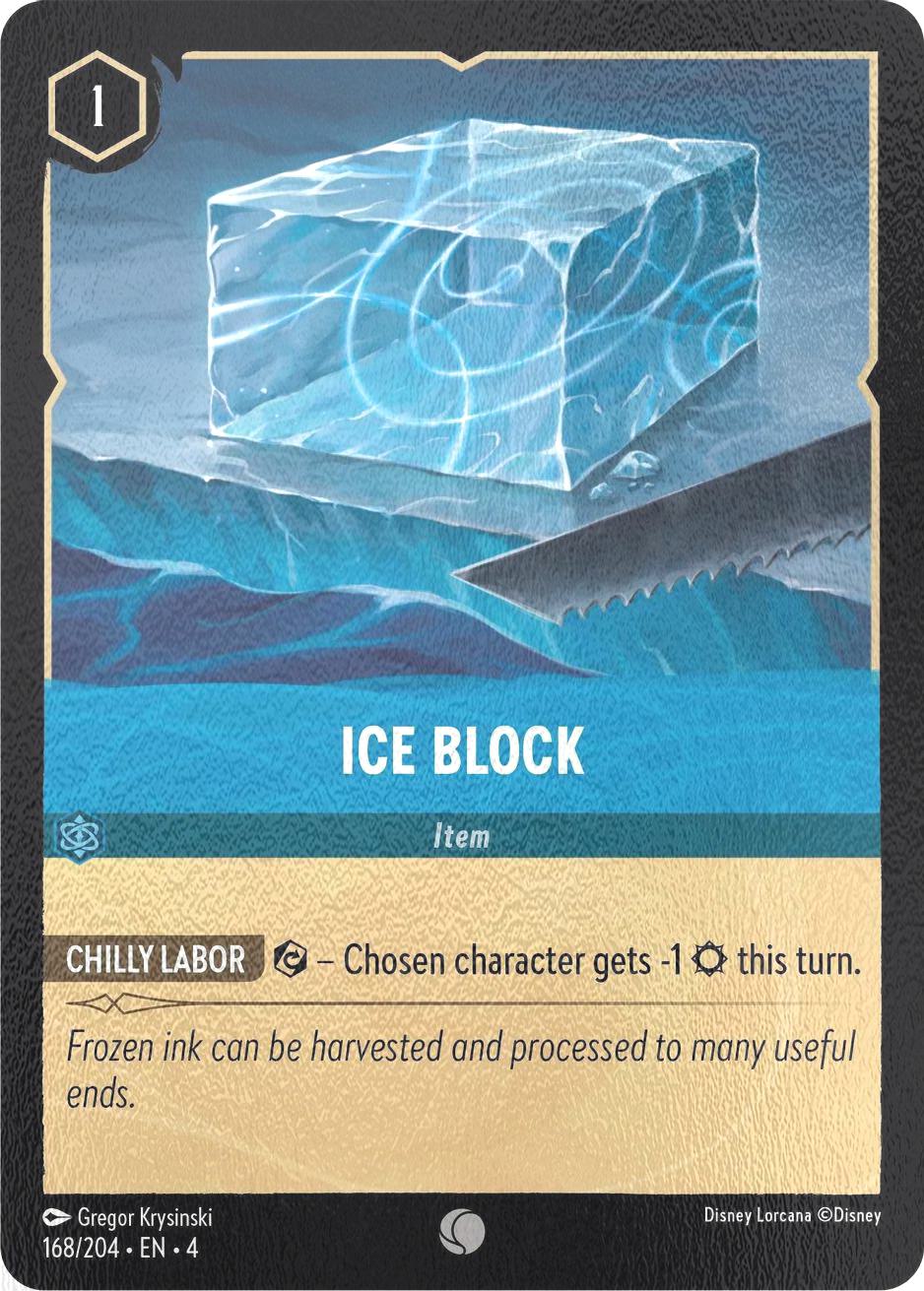Ice Block - 168/204 [Ursula's Return] [Cold Foil]