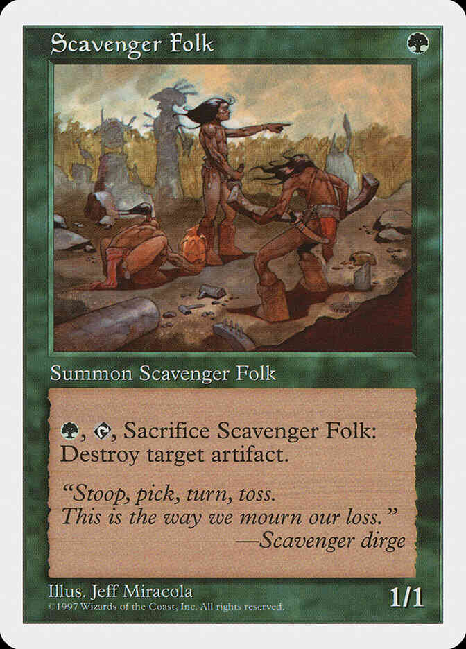 Scavenger Folk [323] [Fifth Edition] [Non-Foil]