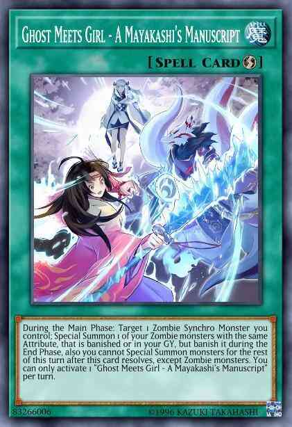 Ghost Meets Girl - A Mayakashi's Manuscript - IGAS-EN063 - Common - Unlimited