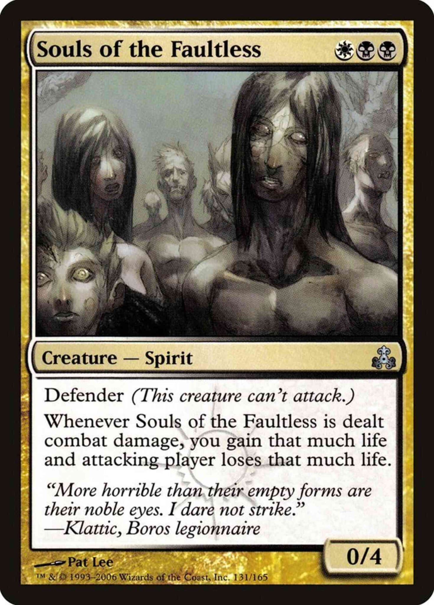 Souls of the Faultless [131] [Guildpact] [Non-Foil]