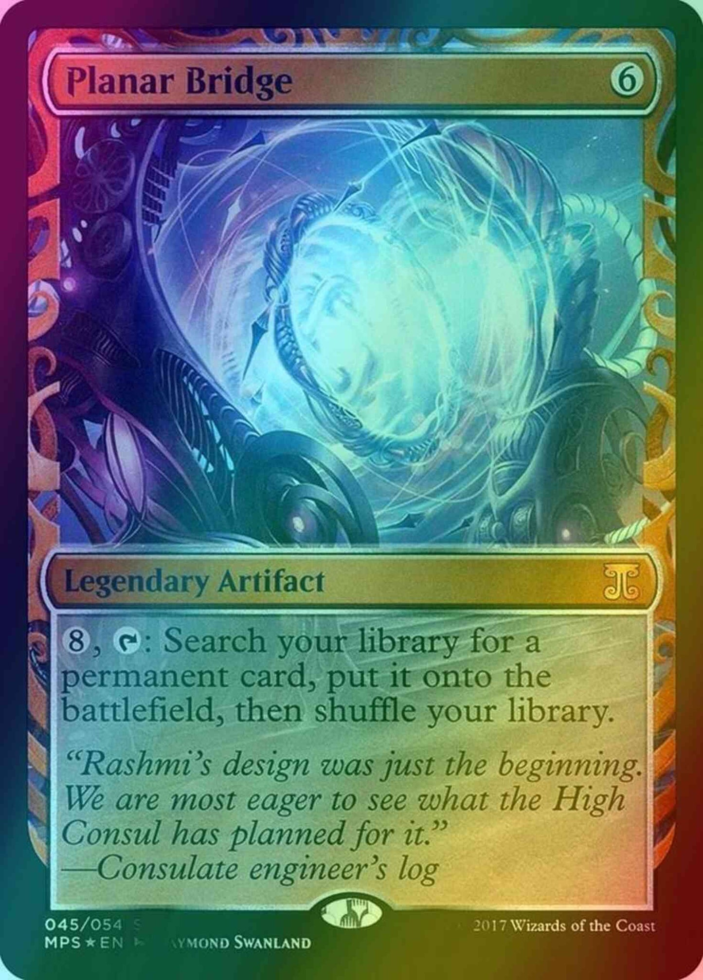 Planar Bridge [45] [Masterpiece Series] [Kaladesh Inventions] [Foil]