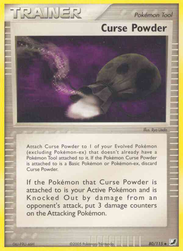 Curse Powder - 80/115 - Uncommon [ex10-80] [Reverse Holo]