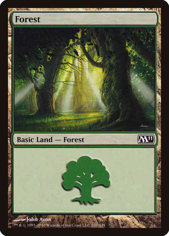 Forest [247] [Magic 2011] [Non-Foil]