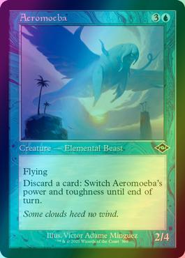 Aeromoeba [389] [Retro Frame] [Modern Horizons 2] [Foil]