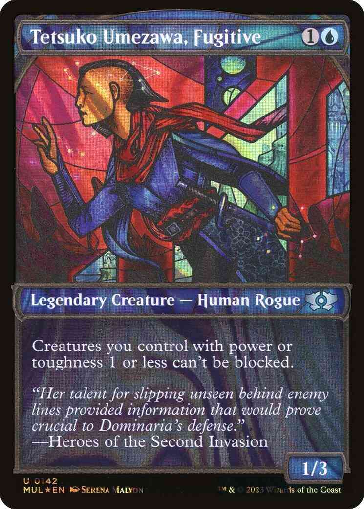 Tetsuko Umezawa, Fugitive [142] [Planar Showcase] [Multiverse Legends] [Halo Foil]