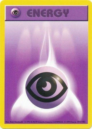 Psychic Energy - 101/102 - Common - Shadowless [base1S-101] [Non-Holo]