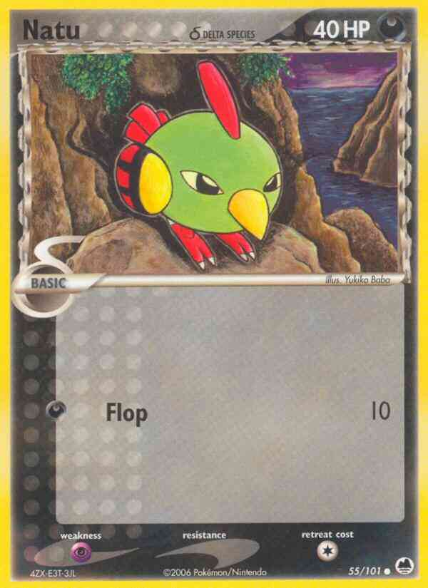 Natu δ - 55/101 - Common [ex15-55] [Reverse Holo]