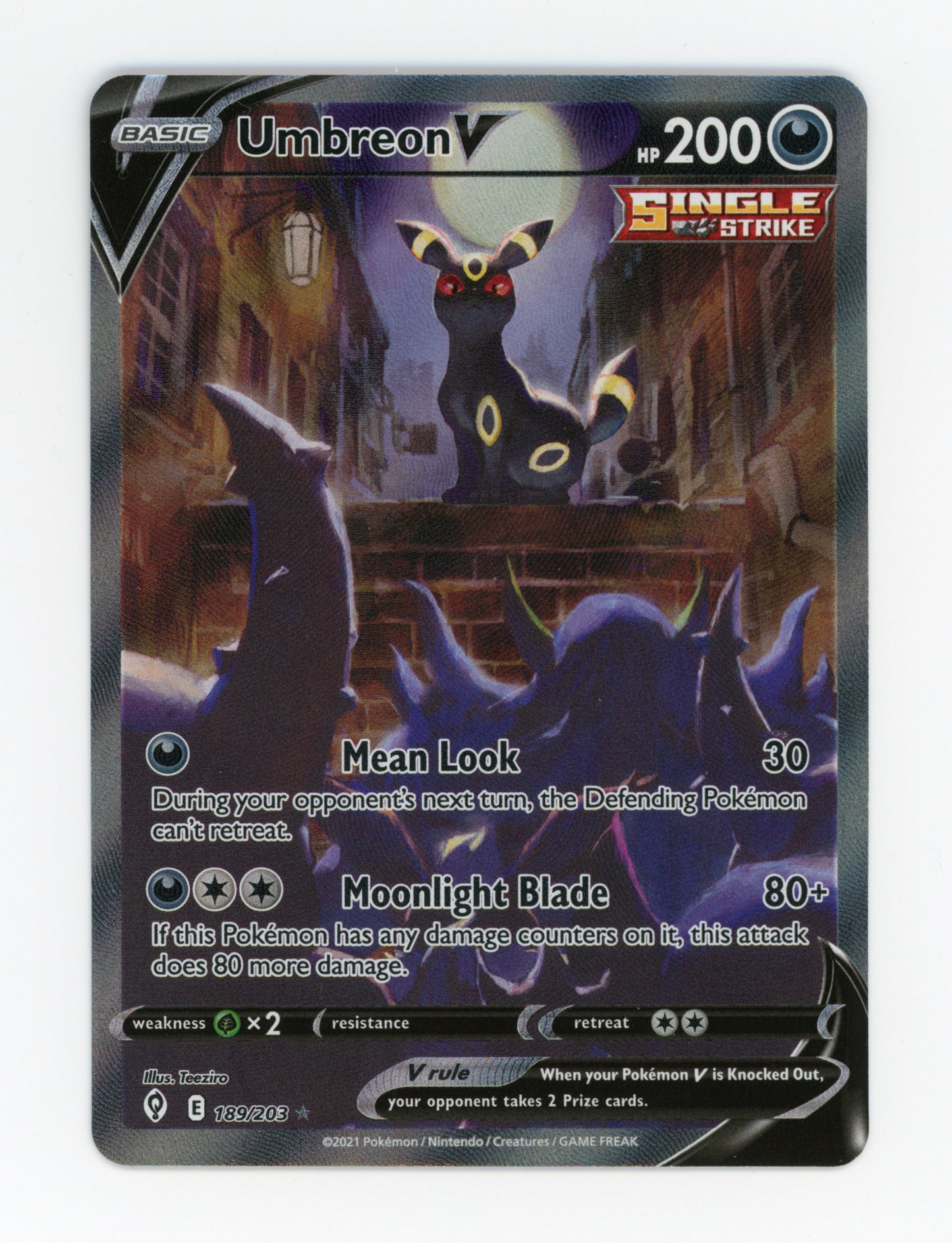 Umbreon V — Rare Ultra — ID 18219