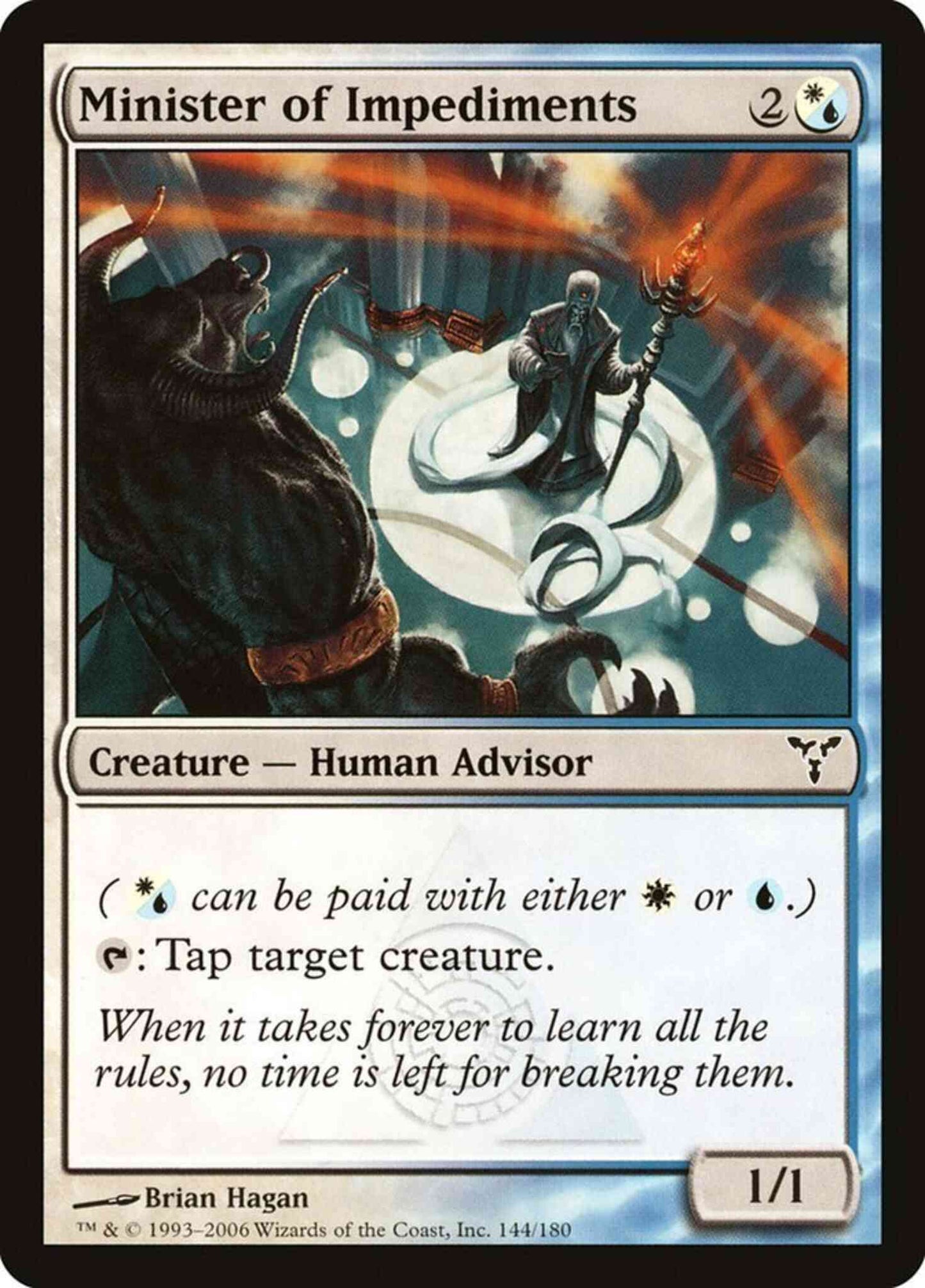 Minister of Impediments [144] [Dissension] [Non-Foil]