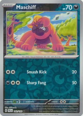 Maschiff - 142/193 - Common [sv02-142] [Reverse Holo]