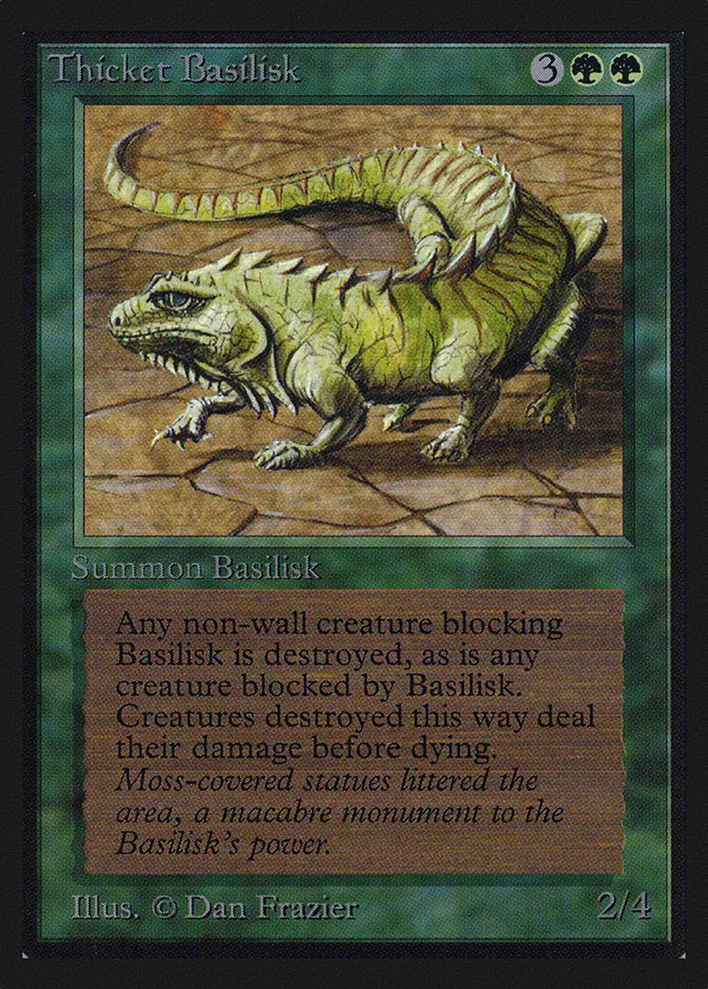 Thicket Basilisk [219] [Collectors Edition] [Non-Foil]