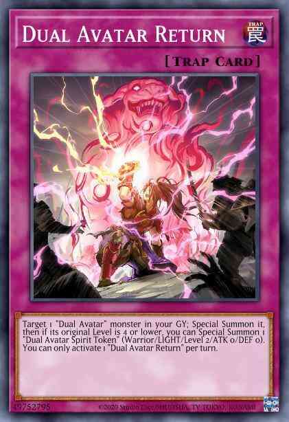 Dual Avatar Return - PHRA-EN073 - Common - 1st Edition