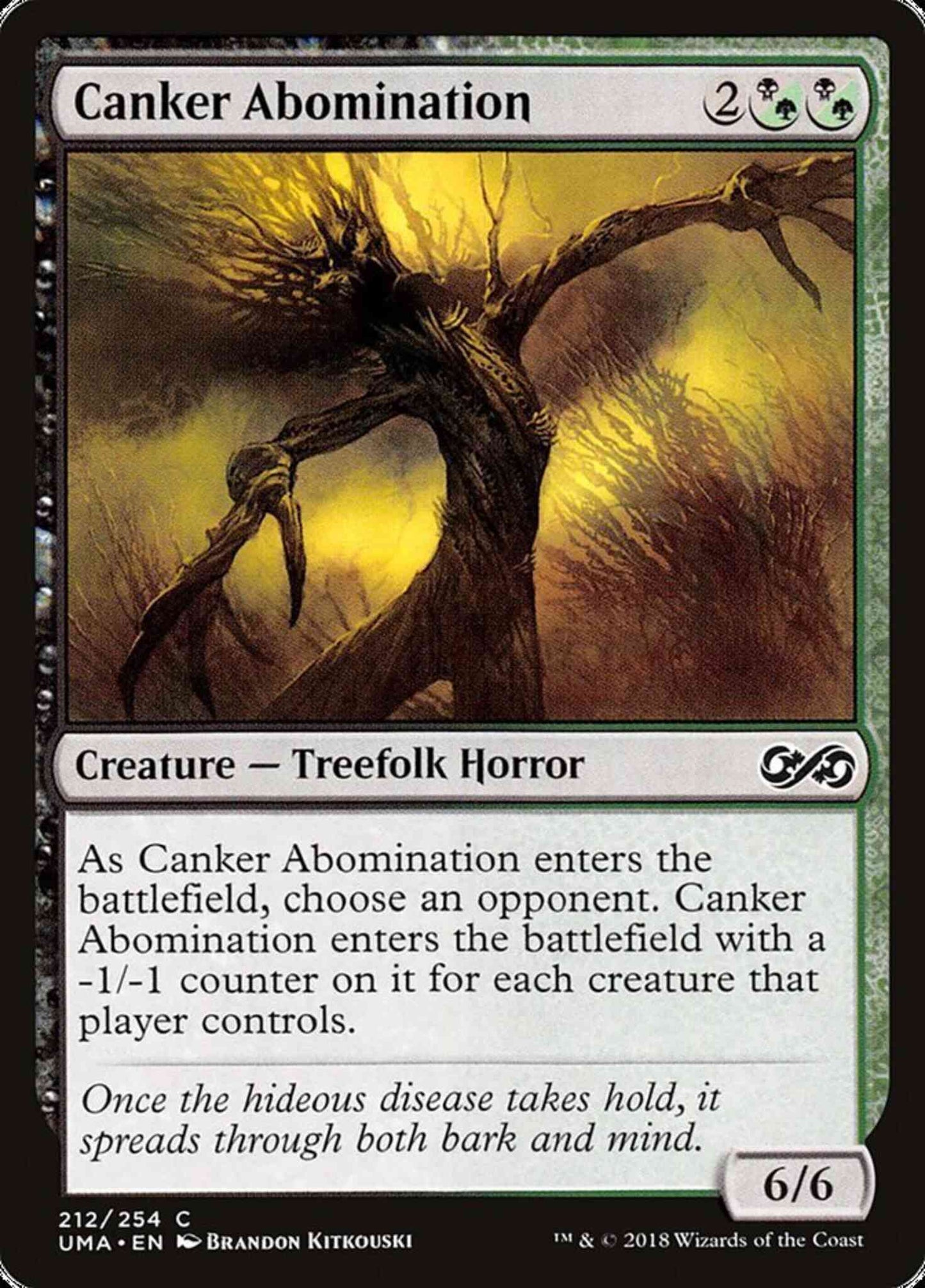 Canker Abomination [212] [Ultimate Masters] [Non-Foil]