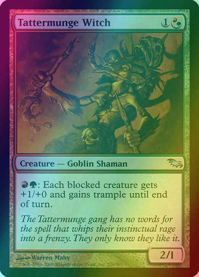 Tattermunge Witch [220] [Shadowmoor] [Foil]