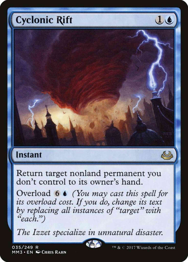 Cyclonic Rift [35] [Modern Masters 2017] [Non-Foil]