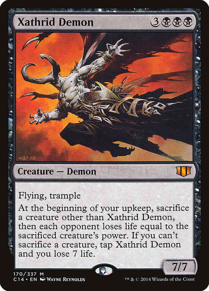 Xathrid Demon [170] [Commander 2014] [Non-Foil]