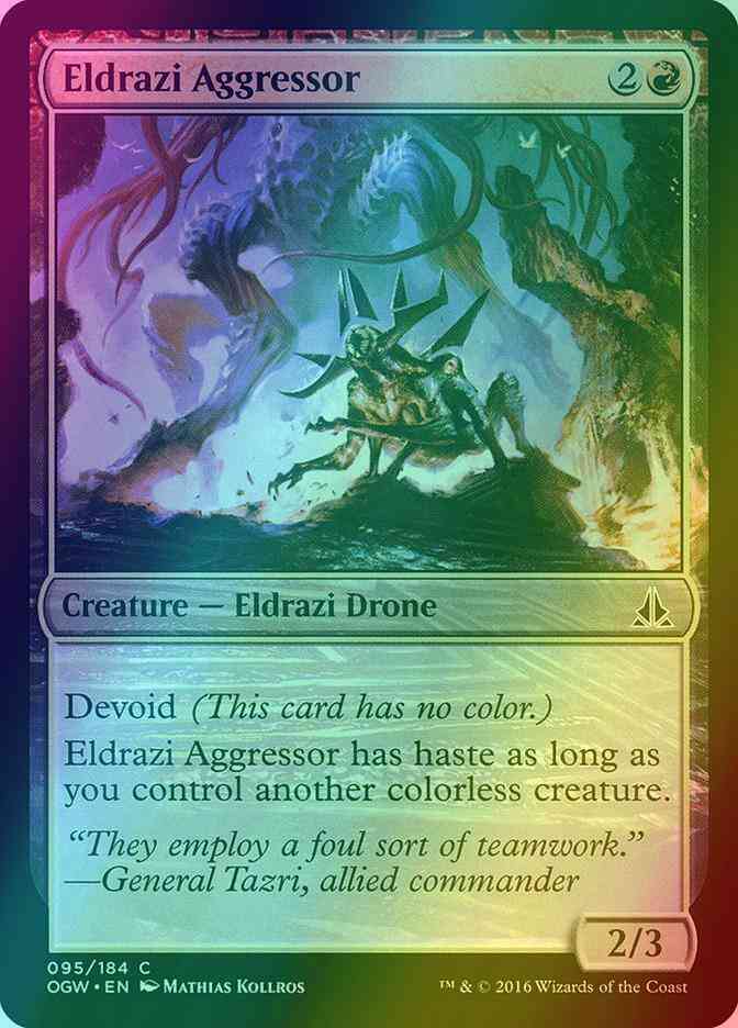 Eldrazi Aggressor [95] [Oath of the Gatewatch] [Foil]