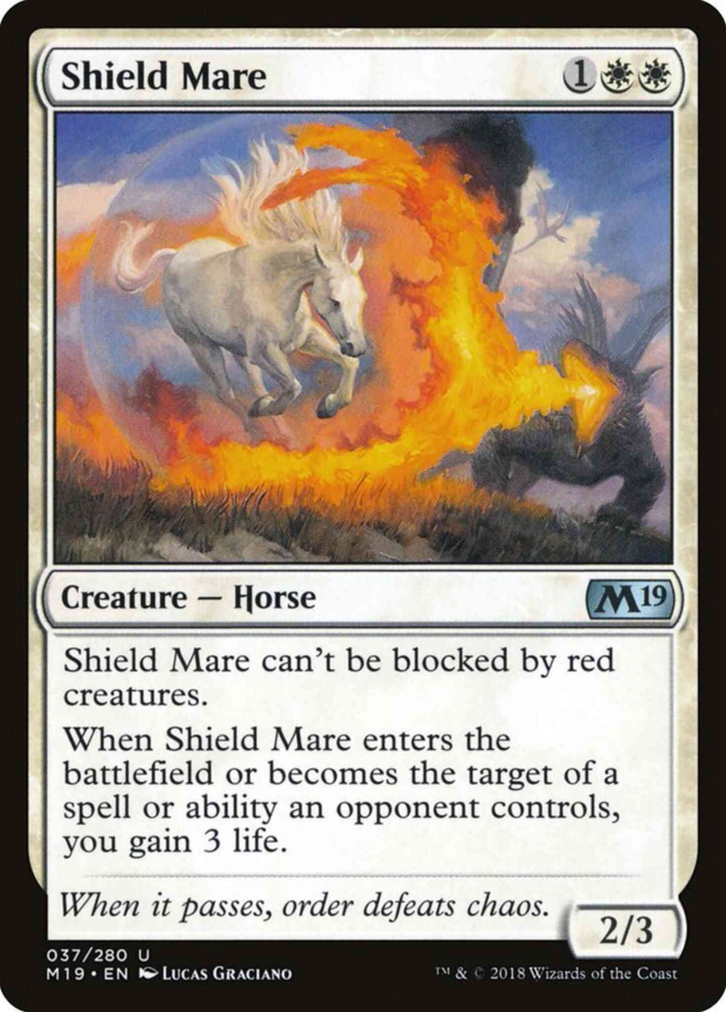 Shield Mare [37] [Core Set 2019] [Non-Foil]