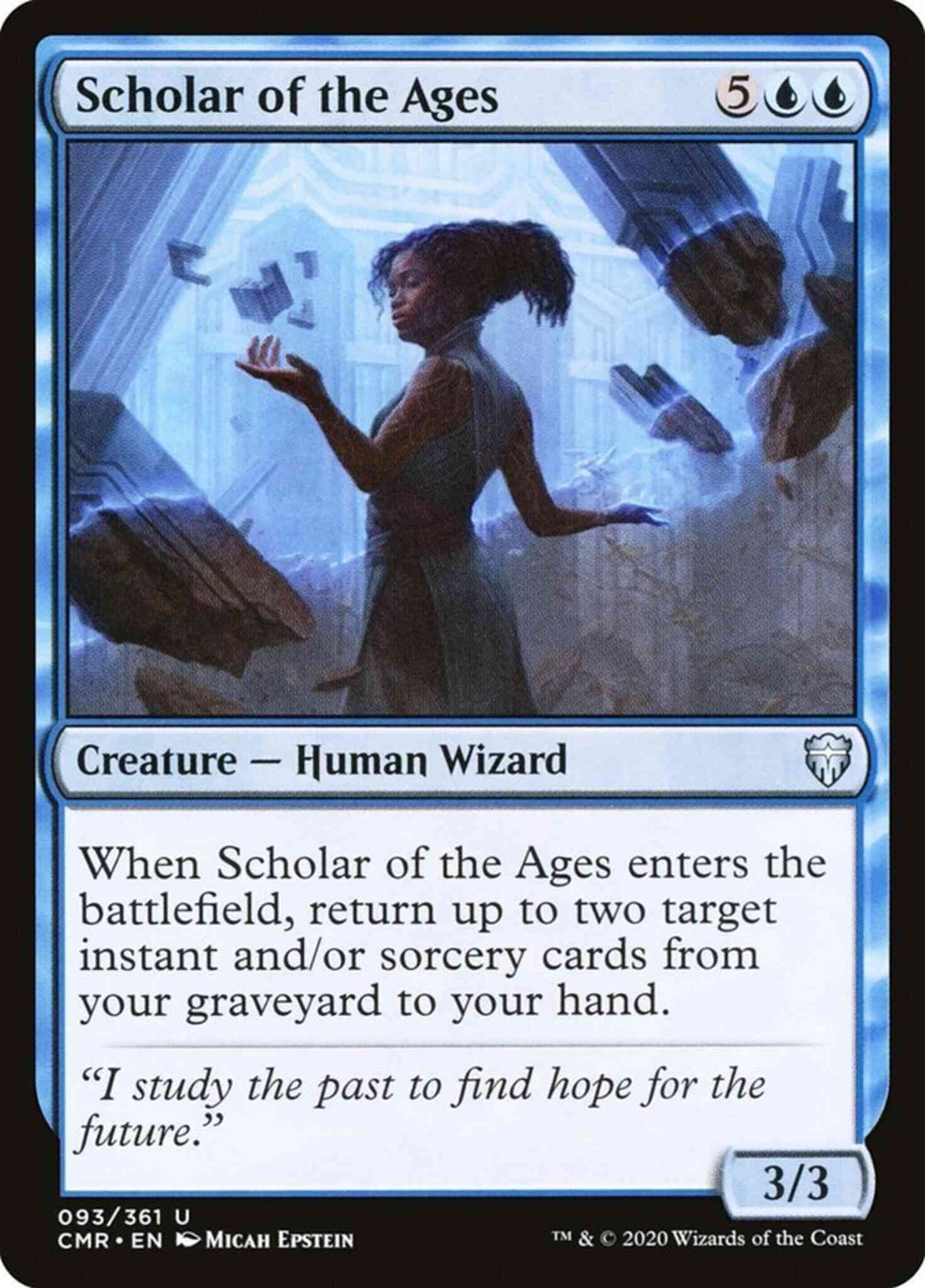 Scholar of the Ages [93] [Commander Legends] [Non-Foil]