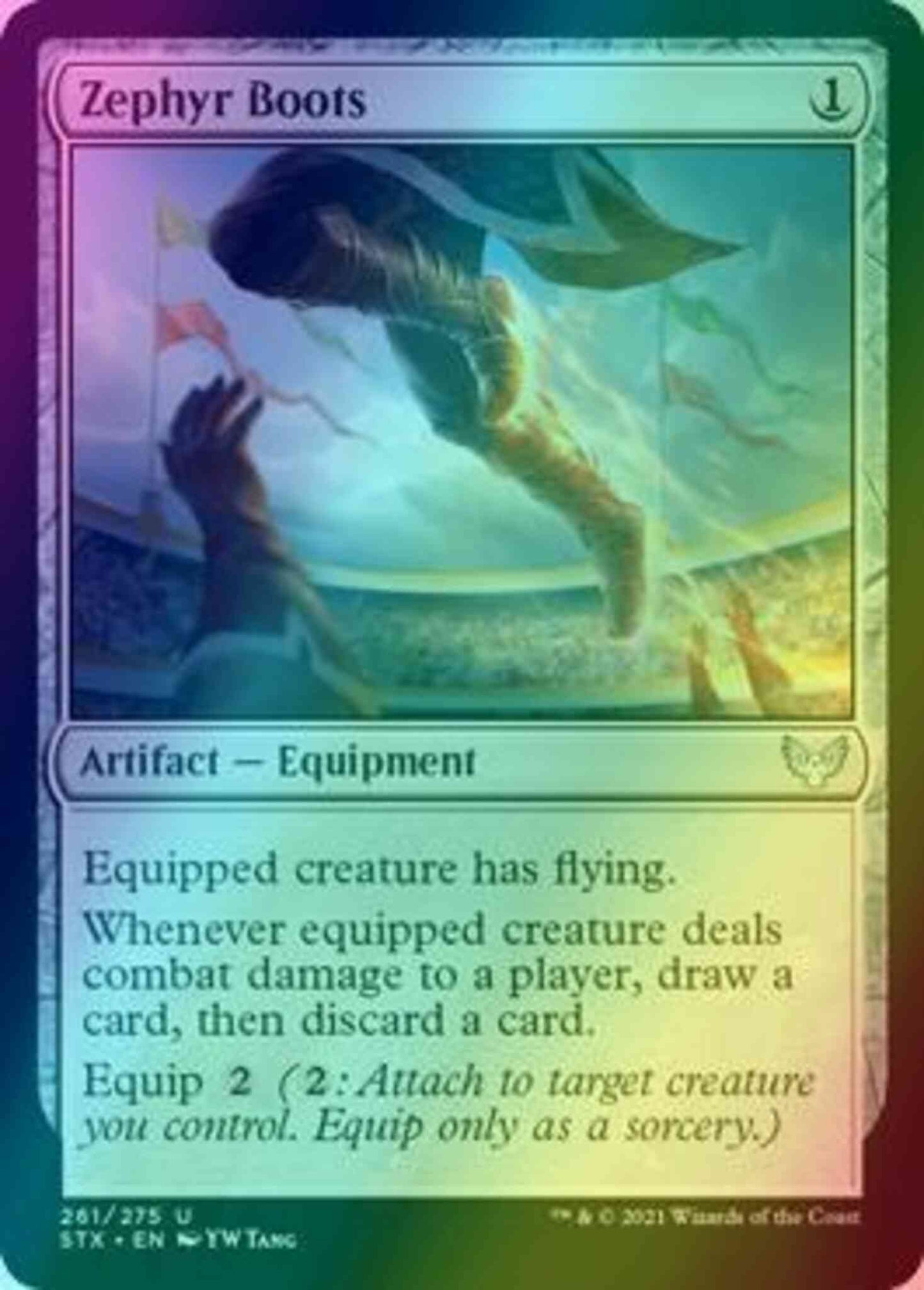 Zephyr Boots [261] [Strixhaven: School of Mages] [Foil]