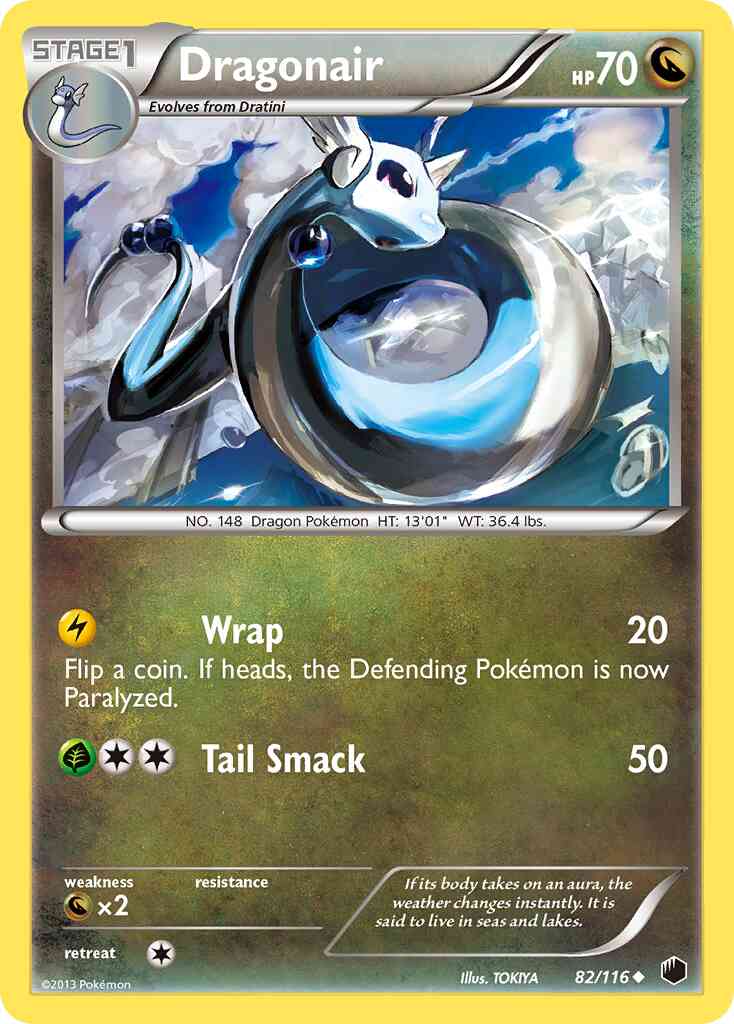 Dragonair - 82/116 - Uncommon [bw9-82] [Reverse Holo]