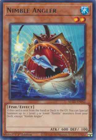 Nimble Angler - MAZE-EN042 - Rare - 1st Edition