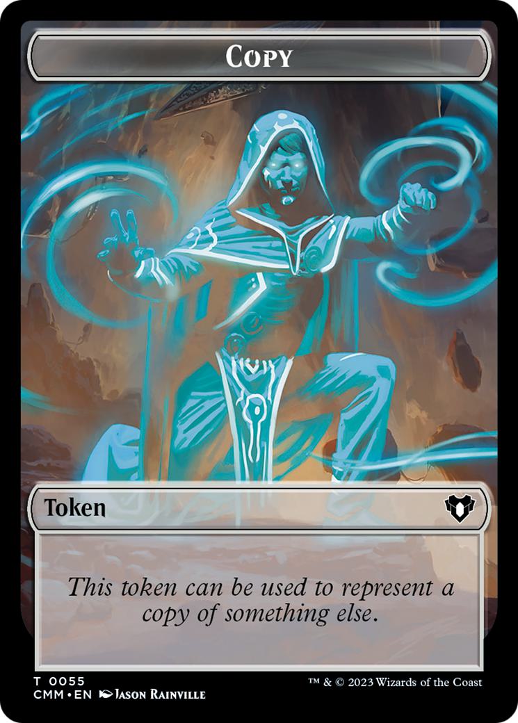 Angel Token (59) // Copy Token (55) [Commander Masters: Tokens] [Non-Foil]