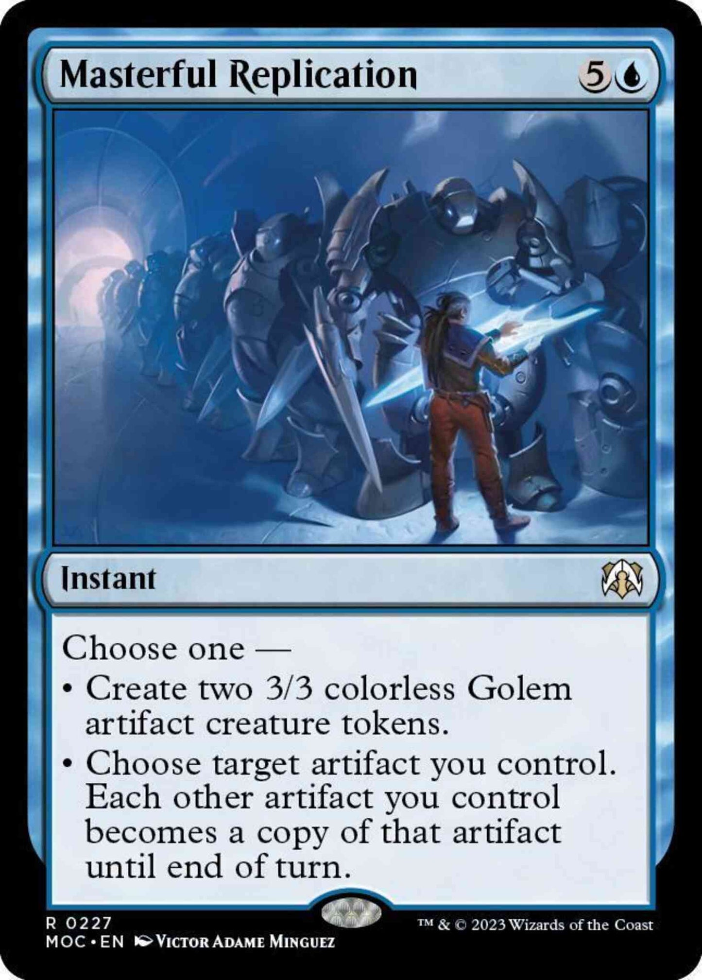 Masterful Replication [227] [March of the Machine: Commander] [Non-Foil]