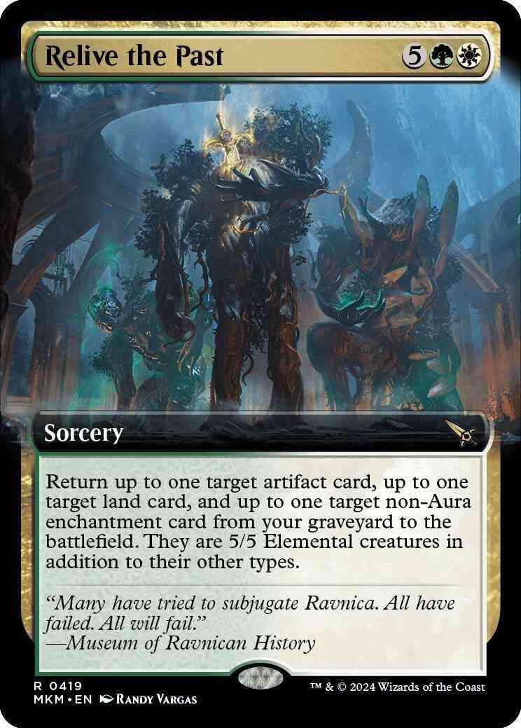 Relive the Past [419] [Extended Art] [Murders at Karlov Manor] [Non-Foil]
