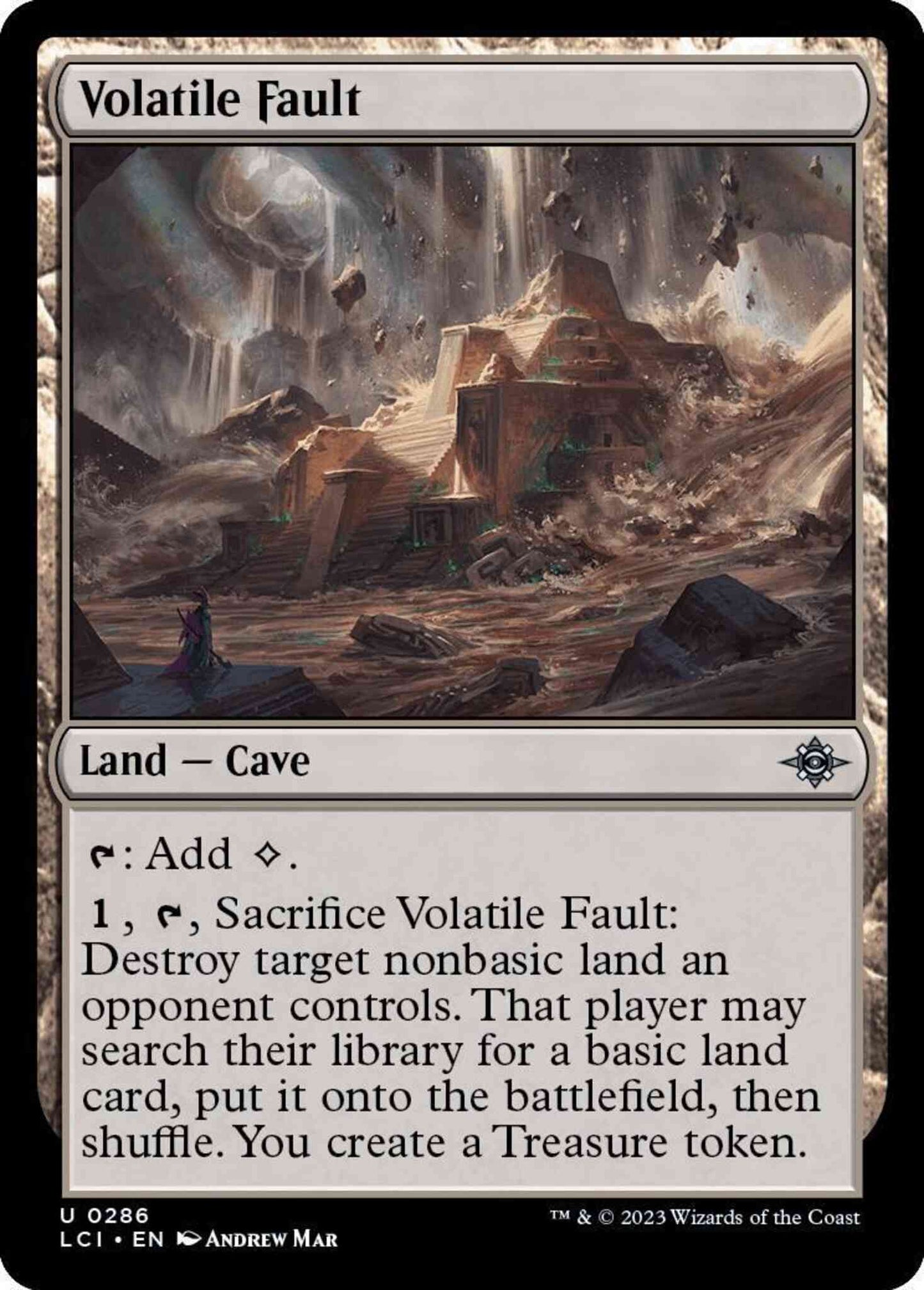 Volatile Fault [286] [The Lost Caverns of Ixalan] [Non-Foil]