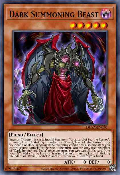 Dark Summoning Beast - DUSA-EN030 - Ultra Rare - 1st Edition