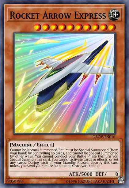 Rocket Arrow Express - GAOV-EN016 - Rare - 1st Edition