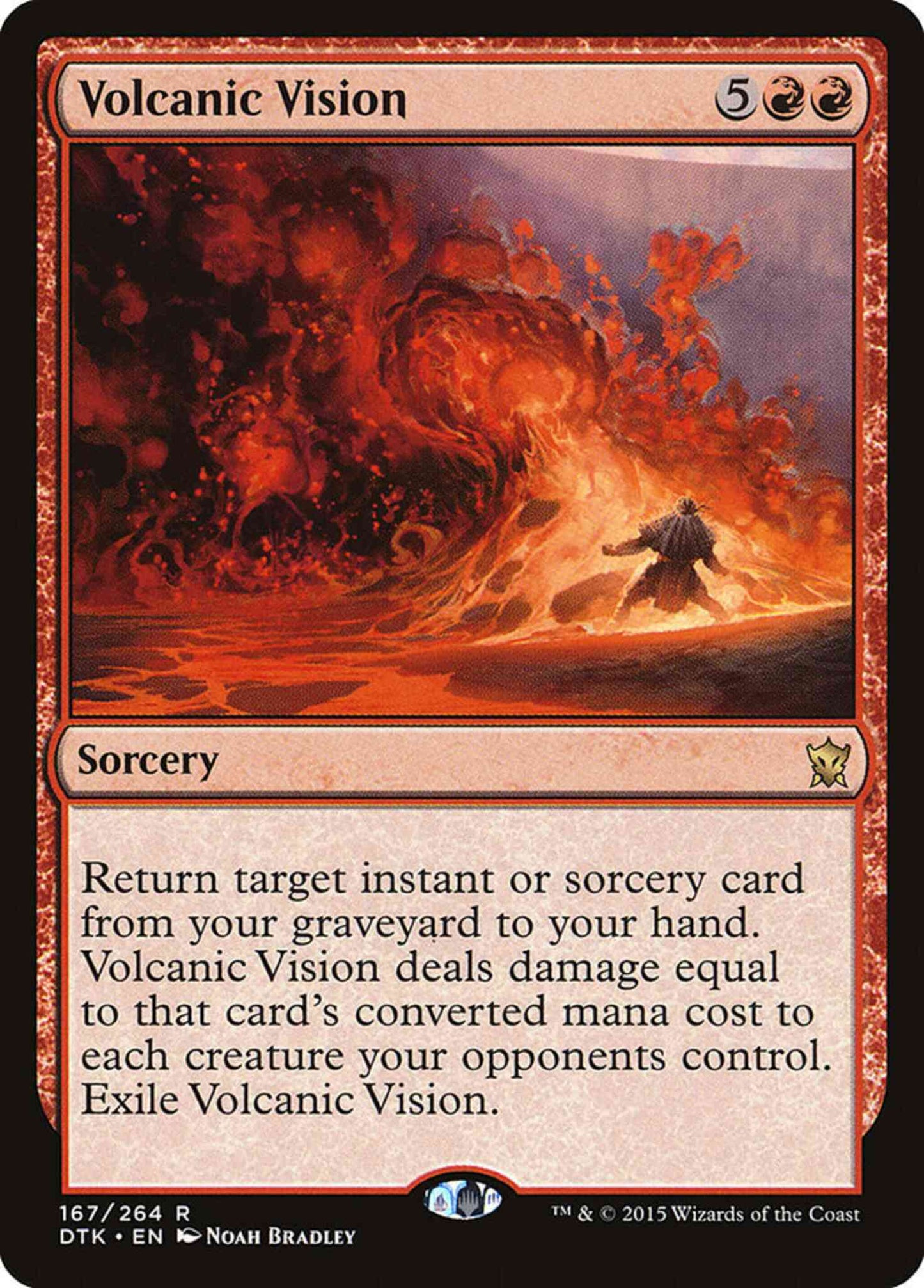 Volcanic Vision [167] [Dragons Of Tarkir] [Non-Foil]