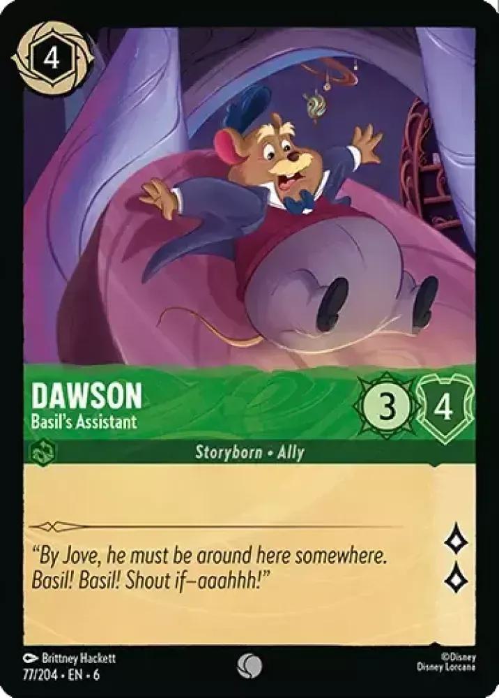Dawson - Basil's Assistant - 77/204 [Azurite Sea] [Non-Foil]