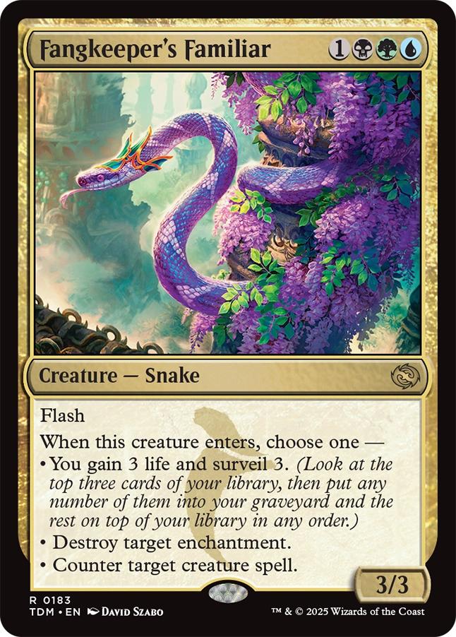 Fangkeeper's Familiar [183] [Tarkir: Dragonstorm] [Non-Foil]
