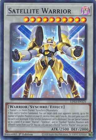 Satellite Warrior - Blue - LDS3-EN121 - Ultra Rare - 1st Edition