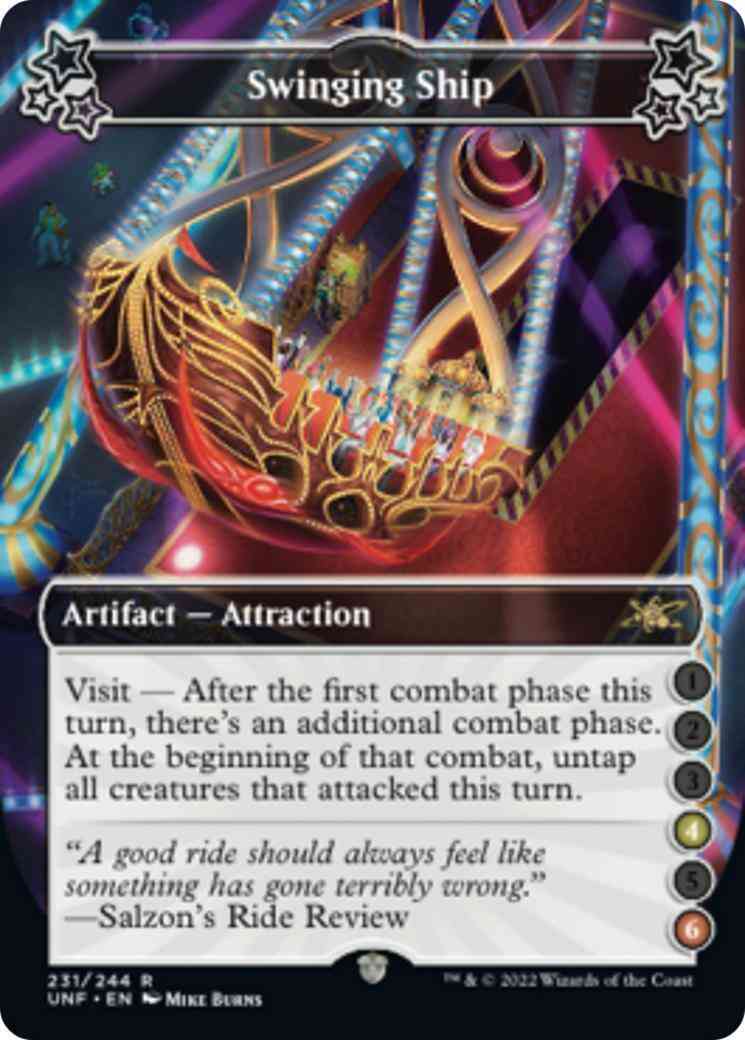Swinging Ship (4/6) [231b] [Borderless] [Unfinity] [Non-Foil]