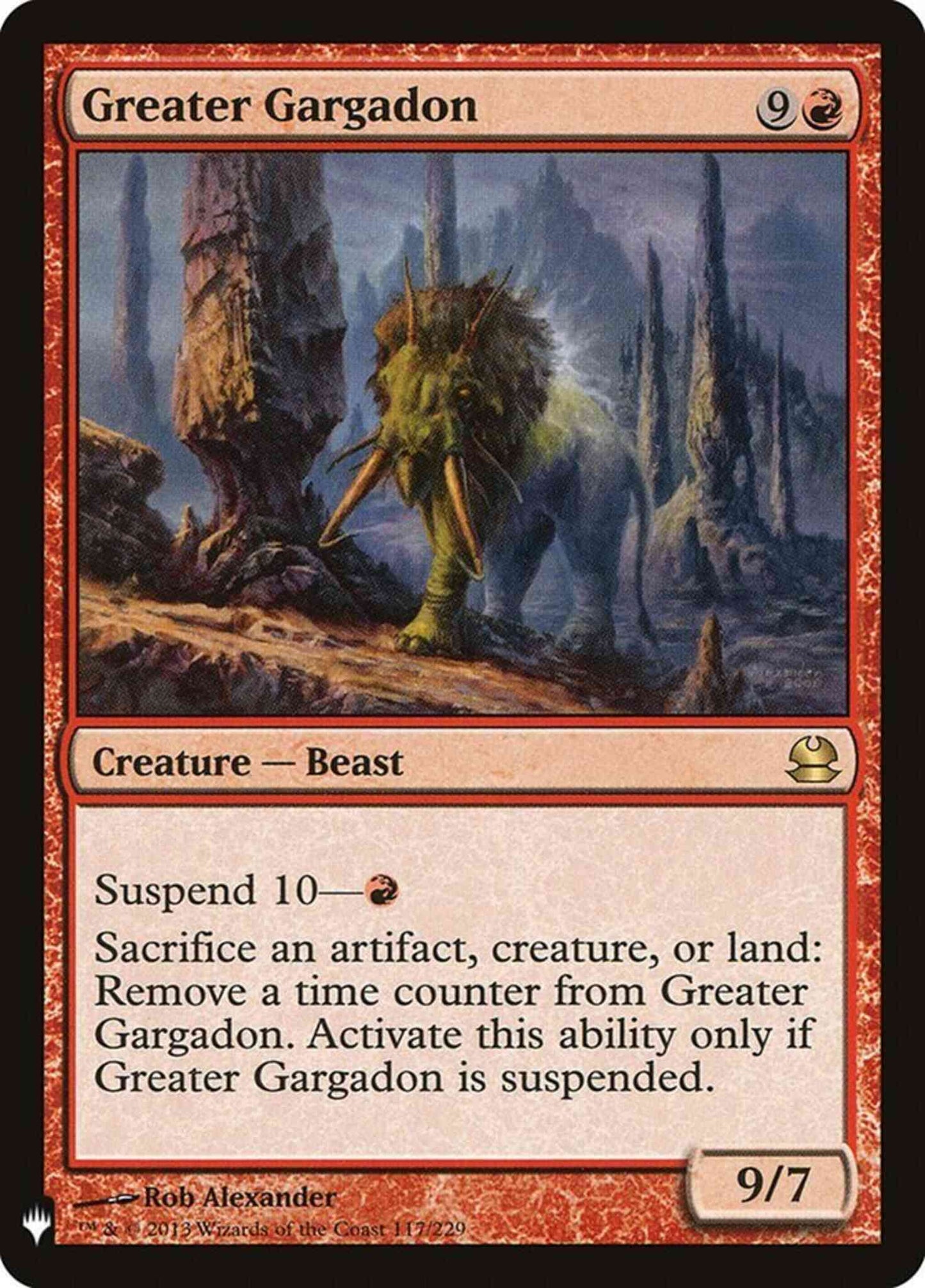 Greater Gargadon [MMA-117] [The List] [Non-Foil]